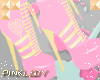 <P>Pink LoVe Boots