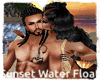 Sunset  Water Float  6ps
