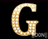 G Letters Gold Lamps