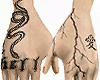 hands spider