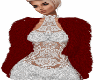 Fur Jacket, maroon