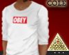 o.Obey Rolled Sleeve..