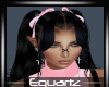 Presley Black Hair(pink)