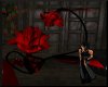 Dark blood roses anim
