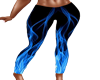 blue fire pants