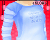 ♥ Chu Blue Sweater