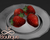 L:Strawberrys Plate