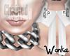 W°Chained Choker.Silver