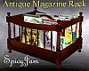 Antique Magazine Rack