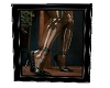 latex stockings and heel
