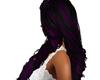 Purple&Black Curly Hair
