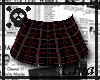 Black/Red Plaid Skirt