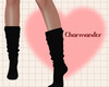 ♡ Blk Comfy Socks ♡