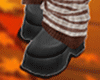 🤍 Striped Print Boots