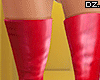 Myah Red Leather Boots!