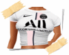 E| Top PSG White/Pink