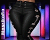 Leathers Black Pants RL