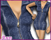 ANN Zip-up Denim LT BLUE