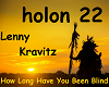 Lenny Kravitz - How Long