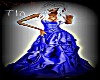 Blue Diamond Ball Gown