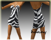 Zebra Short Dress