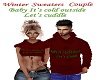 Winter Sweater Couple Re