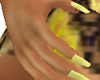Yellow fingernails