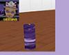 purple marble pillar