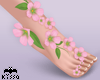 ! Flowers + Feet