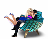 teal lux kissing chair 2