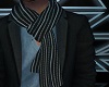 sleek scarf black