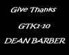 Dean Barber Give Thanks