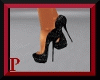 (P) Black Sequin Heels