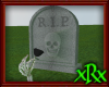 Skeleton Rose Headstone2