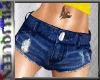  Blue Mini Jeans Short