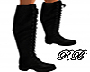 Roah Black Suede Boots