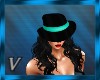 Zanya Fedora (teal)