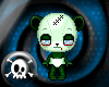 Zombie Panda Sticker