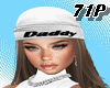 Daddy Cap White