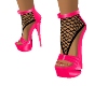 Pink Net shoes