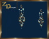 gold & opal earrings