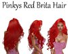 Pinkys Red Brita Hair