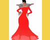 HIBISCUS RED GALA GOWN