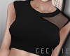 Ce ✱ Black Cropped