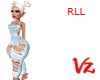 RLL Bleached Overalls