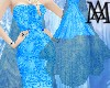 *Elsa Style Blue Gown/2