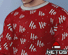 N. Christmas Sweater.