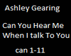 Can You Hear Me
