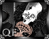 {Q} Gothic Skull~Black1