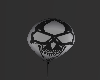 Gray Skull Balloon